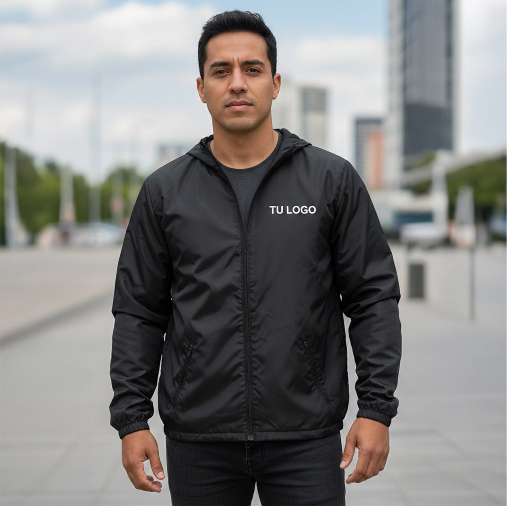 Chaqueta Rompevientos Personalizada | Material Antifluido