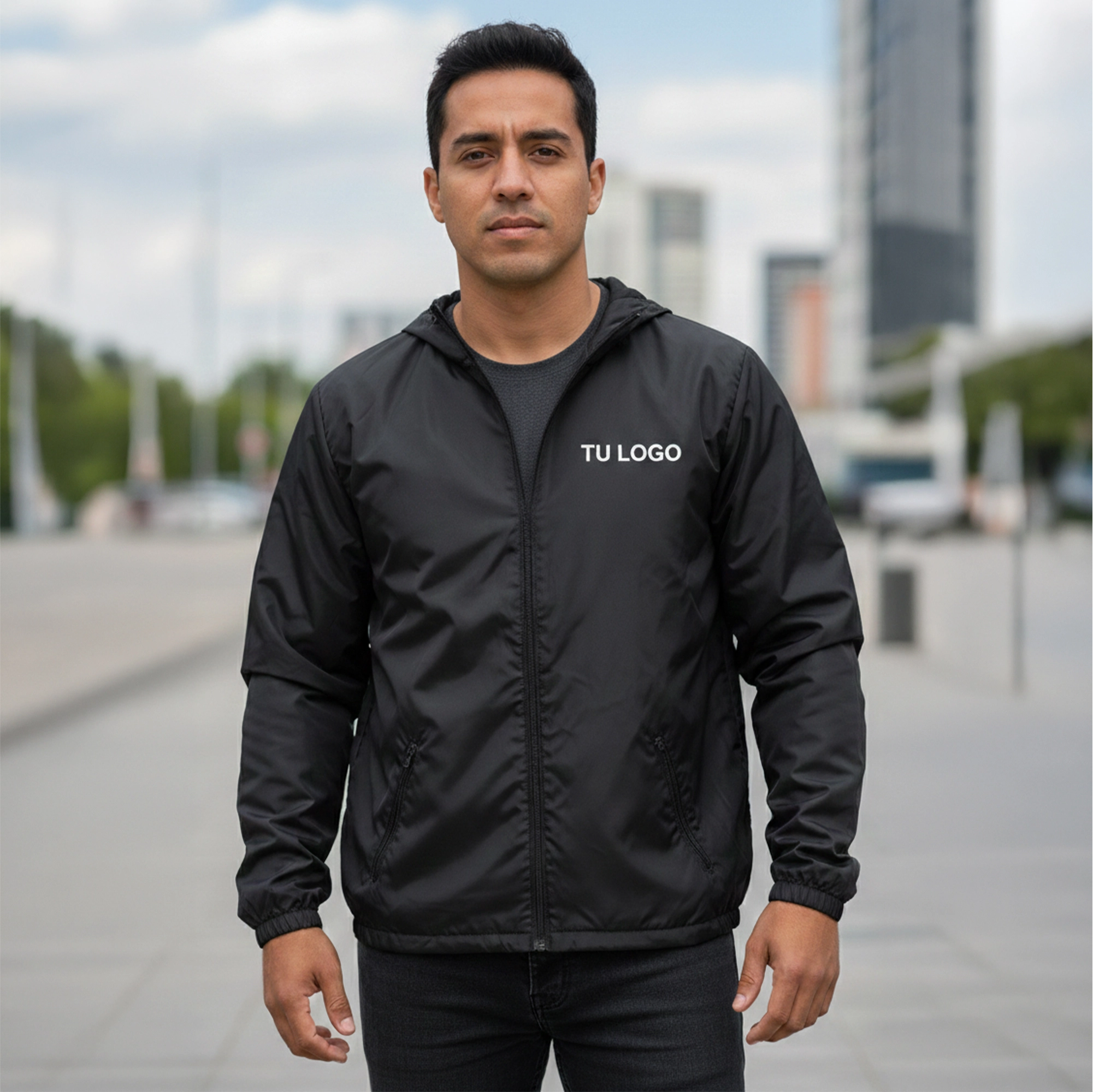 Chaqueta Rompevientos Personalizada | Material Antifluido